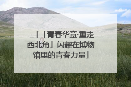 「青春华章·重走西北角」闪耀在博物馆里的青春力量