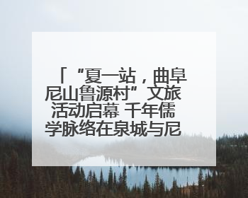 “夏一站，曲阜尼山鲁源村”文旅活动启幕 千年儒学脉络在泉城与尼山间流动
