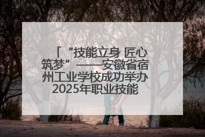 “技能立身 匠心筑梦”——安徽省宿州工业学校成功举办2025年职业技能活动周各项活动