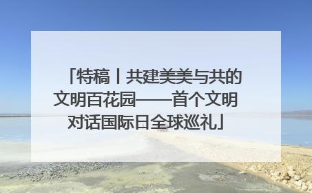 特稿丨共建美美与共的文明百花园——首个文明对话国际日全球巡礼