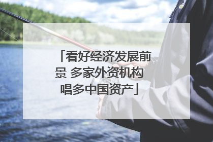 看好经济发展前景 多家外资机构唱多中国资产