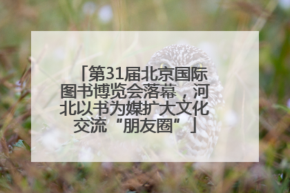 第31届北京国际图书博览会落幕，河北以书为媒扩大文化交流“朋友圈”