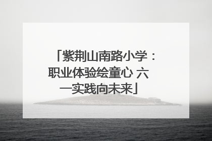 紫荆山南路小学：职业体验绘童心 六一实践向未来