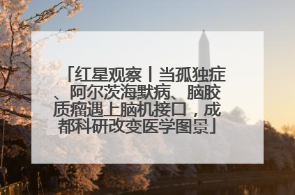 红星观察丨当孤独症、阿尔茨海默病、脑胶质瘤遇上脑机接口，成都科研改变医学图景