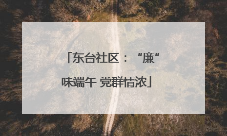 东台社区：“廉”味端午 党群情浓
