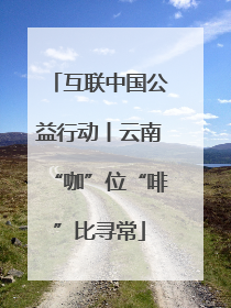 互联中国公益行动丨云南“咖”位“啡”比寻常