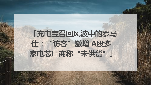 充电宝召回风波中的罗马仕：“访客”激增 A股多家电芯厂商称“未供货”