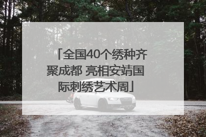 全国40个绣种齐聚成都 亮相安靖国际刺绣艺术周