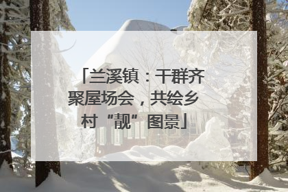 兰溪镇：干群齐聚屋场会，共绘乡村“靓”图景