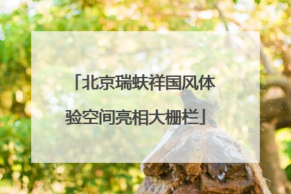 北京瑞蚨祥国风体验空间亮相大栅栏