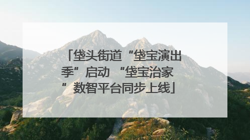 垡头街道“垡宝演出季”启动 “垡宝治家”数智平台同步上线