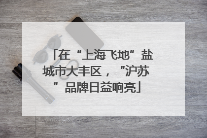 在“上海飞地”盐城市大丰区，“沪苏”品牌日益响亮