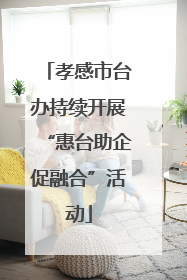孝感市台办持续开展“惠台助企促融合”活动