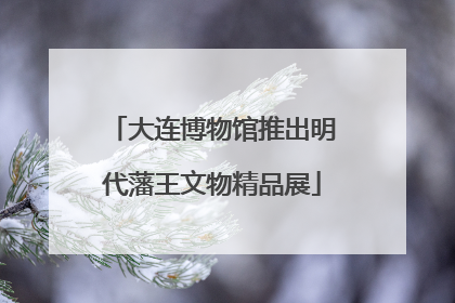 大连博物馆推出明代藩王文物精品展