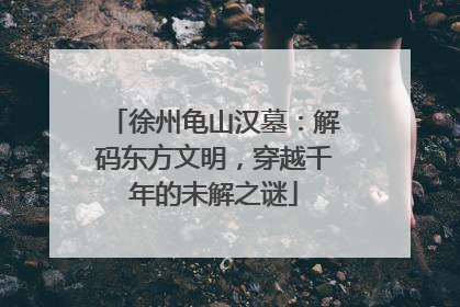 徐州龟山汉墓：解码东方文明，穿越千年的未解之谜
