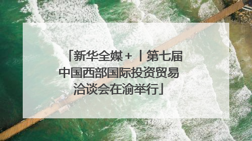 新华全媒＋丨第七届中国西部国际投资贸易洽谈会在渝举行