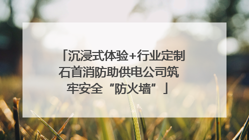 沉浸式体验+行业定制 石首消防助供电公司筑牢安全“防火墙”