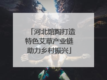 河北馆陶打造特色艾草产业链助力乡村振兴