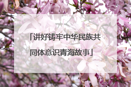 讲好铸牢中华民族共同体意识青海故事