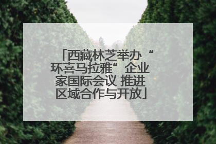 西藏林芝举办“环喜马拉雅”企业家国际会议 推进区域合作与开放
