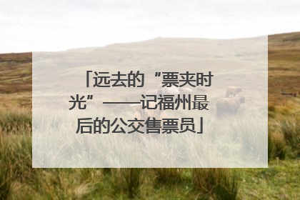 远去的“票夹时光”——记福州最后的公交售票员