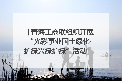 青海工商联组织开展“光彩事业国土绿化·扩绿兴绿护绿”活动