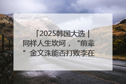 2025韩国大选｜同样人生坎坷，“前辈”金文洙能否打败李在明“逆风翻盘”？