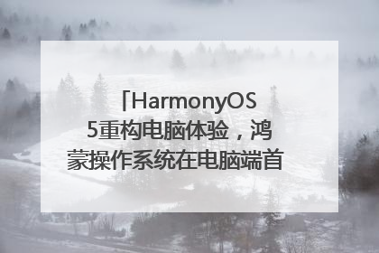 HarmonyOS 5重构电脑体验，鸿蒙操作系统在电脑端首次亮相丨新经济观察